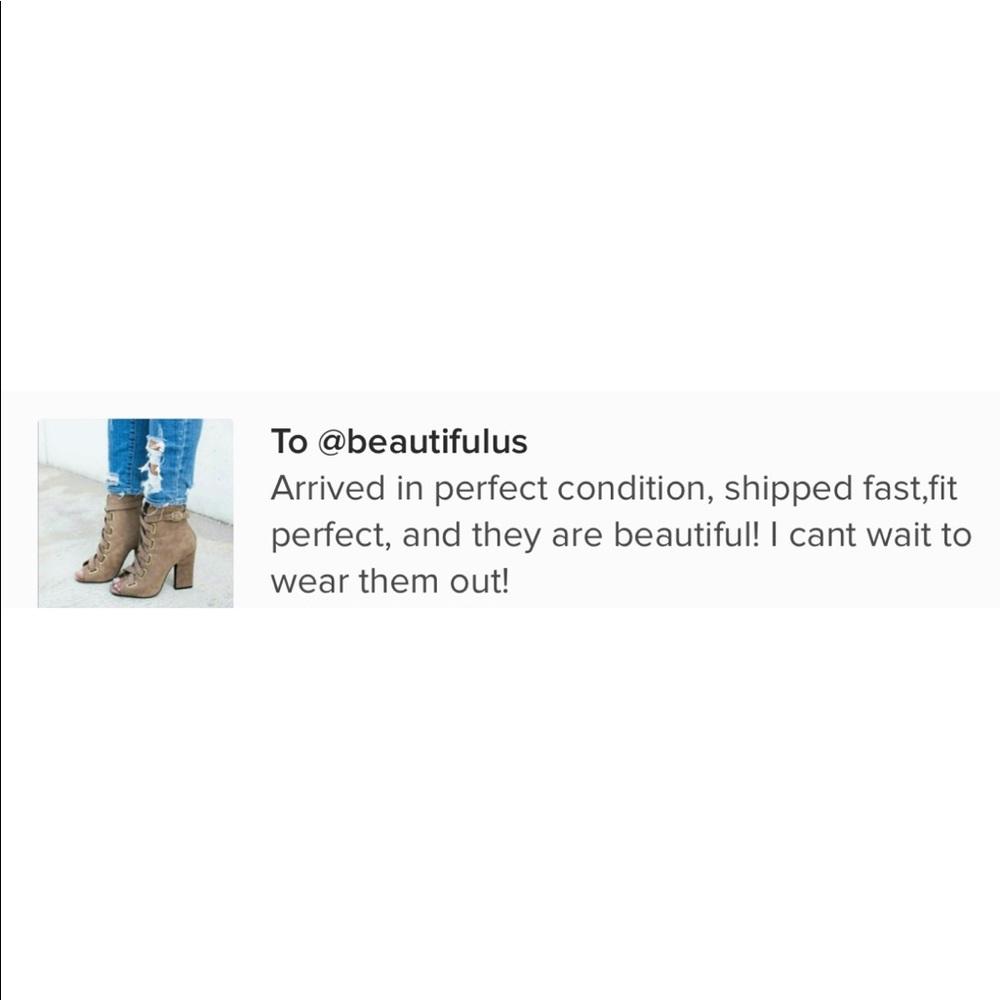 The Loop Mauve Lace Up Peep Toe Block Heel Bootie - Picture 7 of 7